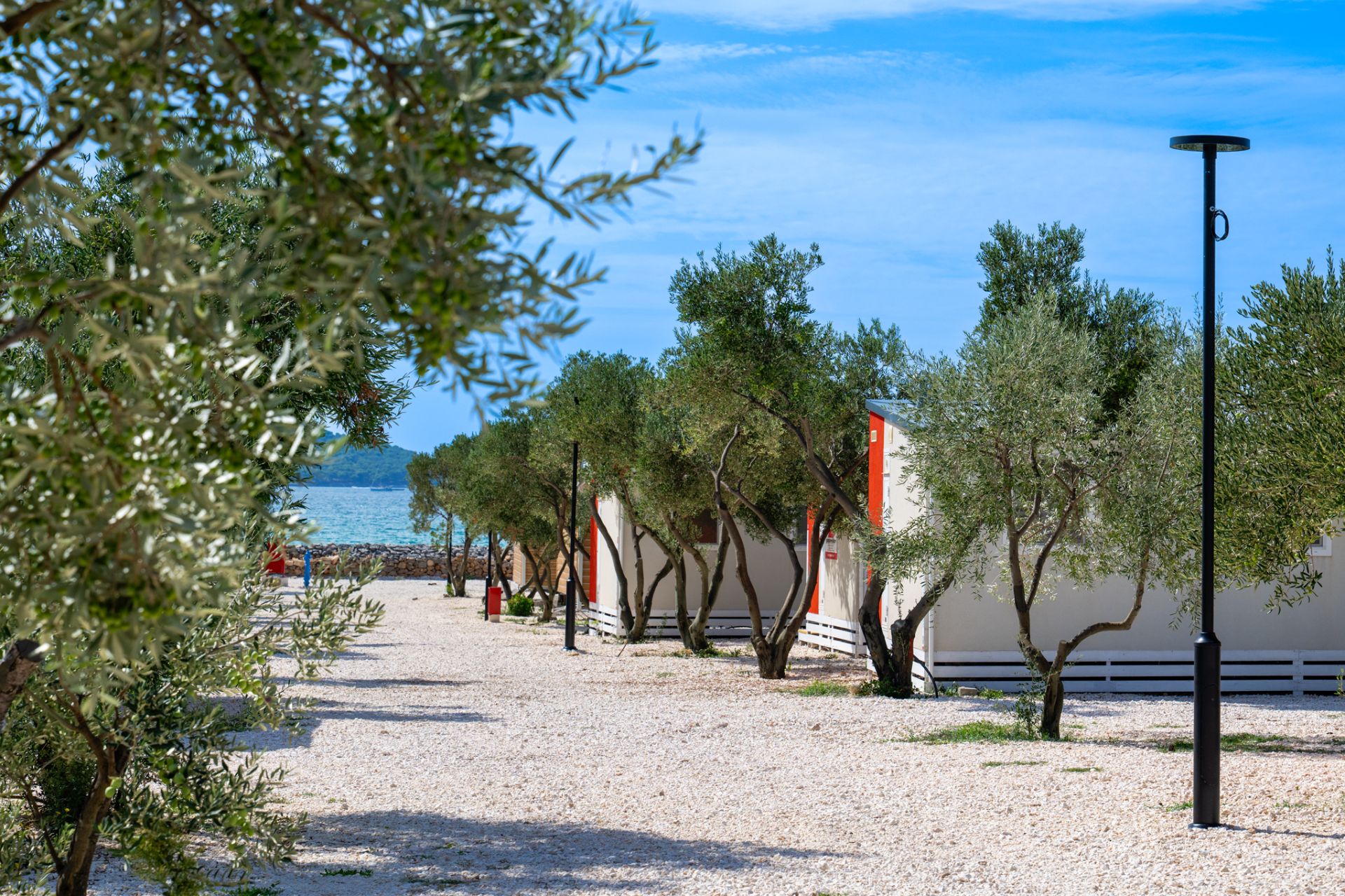 Camping Resort ibenik  Camping direkt am Meer in Kroatien